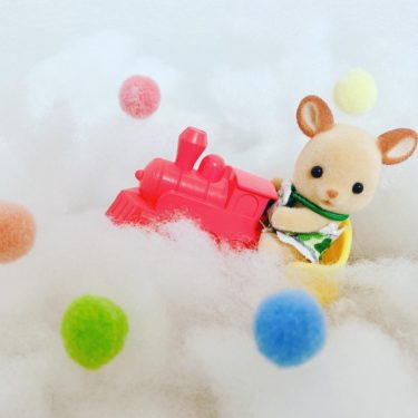 鹿ファミリーの末っ子ちゃんの冒険